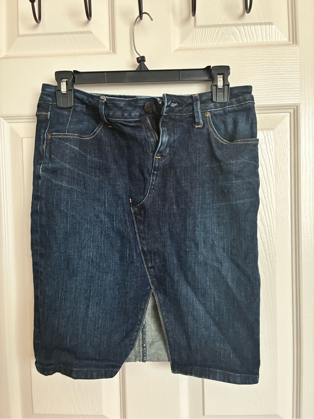 Women’s vintage Dark Blue Denim Jeans Skirt